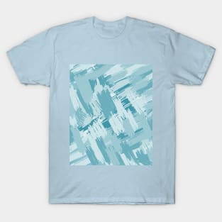 Abstract waves design T-Shirt